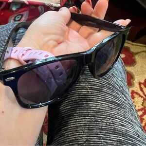 Classic Black Wayfarer Sunglasses